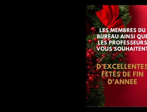 INFORMATION : Pas de cours de karaté du 22 décembre 2025 au 04 janvier 2026