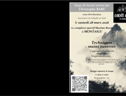 Un rituel : le stage de MONTAIGU …