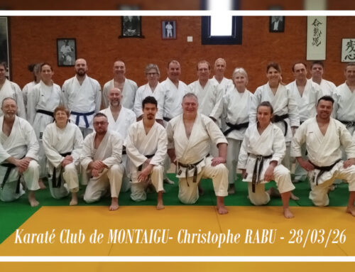 Un rituel : le stage de MONTAIGU …