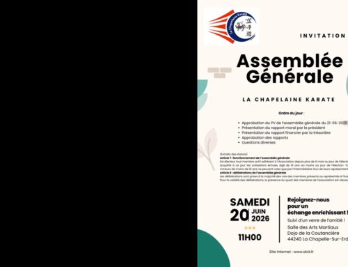 Assemblée générale du club – 20 juin 2026